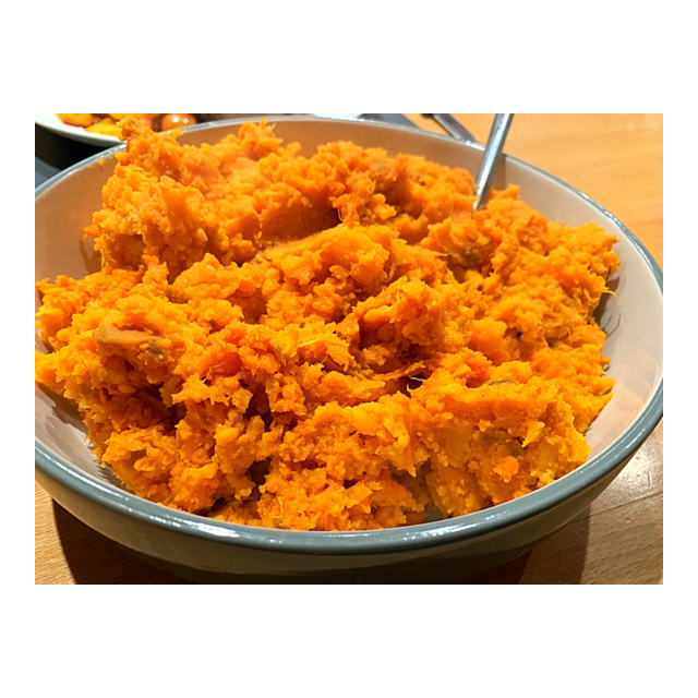 Sweet potato mash